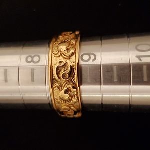 Gold plated Ring 8.5
